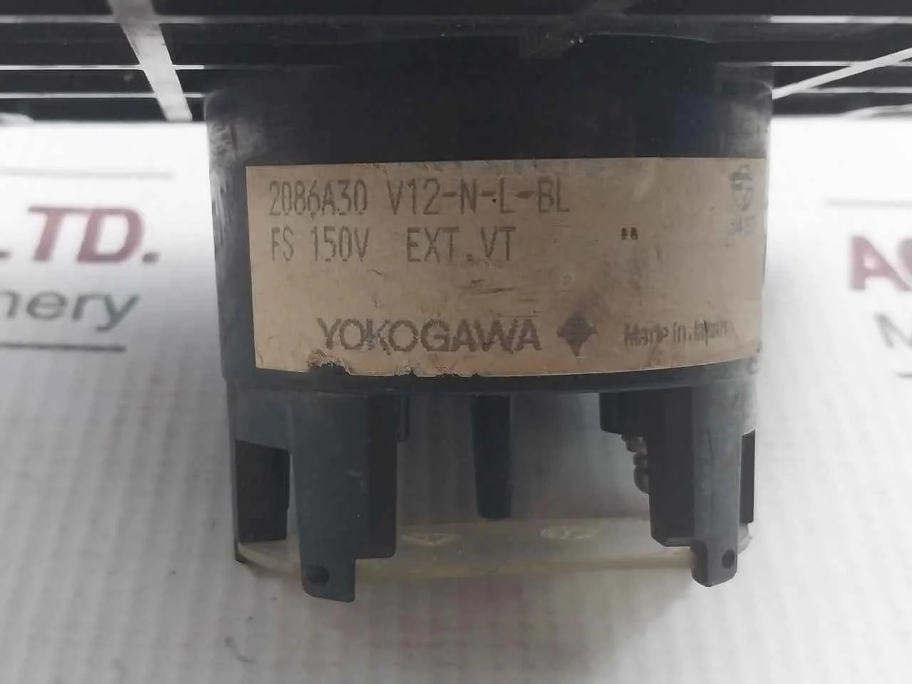 Yokogawa V12-n-l-bl Analog Panel Voltmeter 0-600V - Image 6