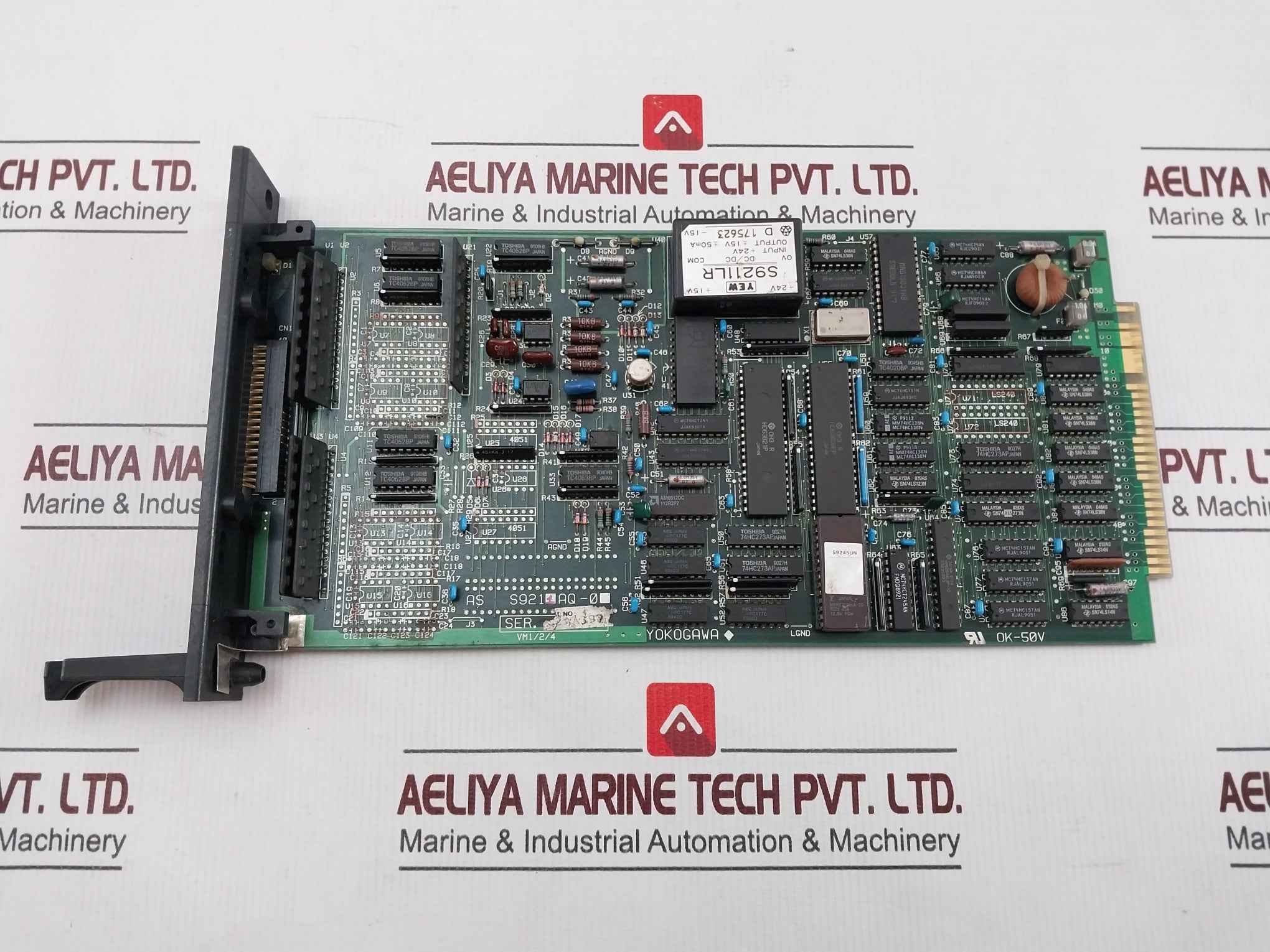Yokogawa Vm1 Control Module Lcs S9490Bp-07 Nc4 S9350Aq-02 Mac2 24V - Image 4