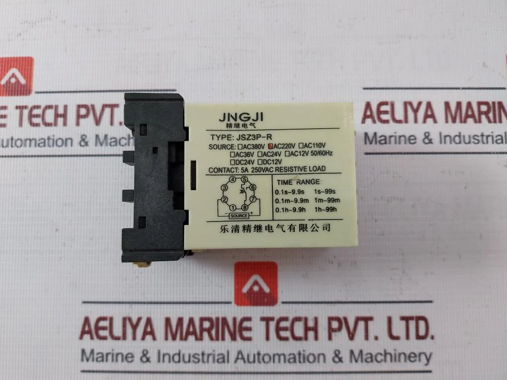 Yueqing Jingji Jsz3P-r Electronic Time Relay Ac220V Pf085A - Image 5