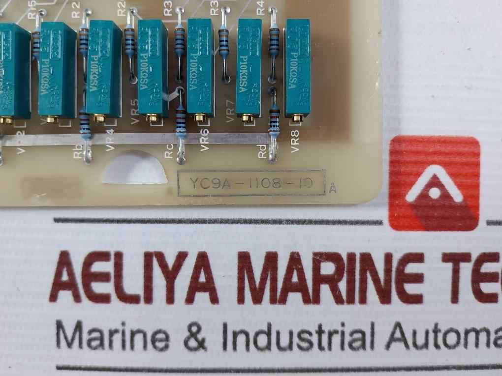 Yuken Yc9A-1108-10 A Printed Circuit Board Used - Image 5