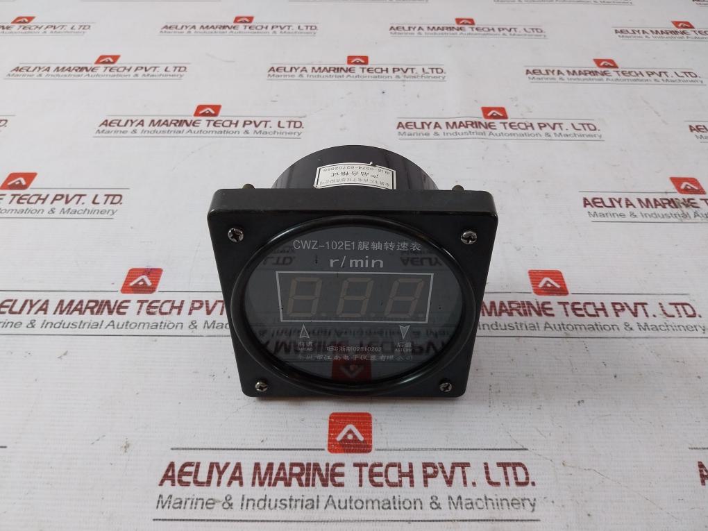Yuyao Jiangnan Electronic Cwz-102E1 Stern Shaft Speed Meter 02810262 Dc24V - Image 2