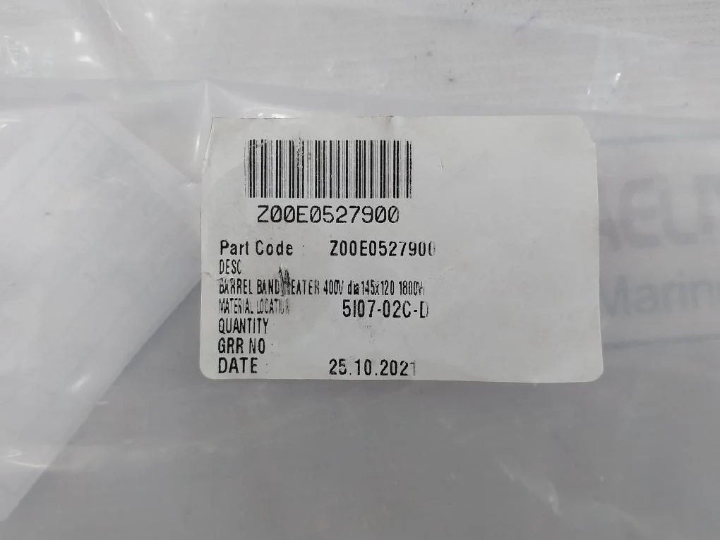 Z00E05279-e Barrel Band Heater Dia 145X120 400V 1800W - Image 13