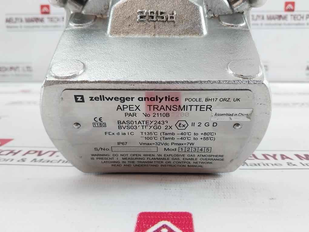 Zellweger Analytics 2110B2200 Apex Transmitter 2110B2070 32Vdc 7W Ip67 - Image 15