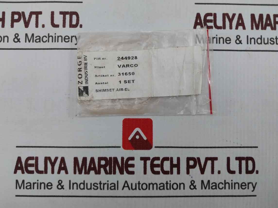 Zorge 31650 Shim Set For 6-1/2 In Elevator Replacement Part - Image 7
